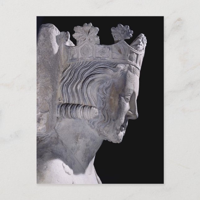 Cartão Postal Túmulo de Pepina "o Curto", rei das Franks (Frente)