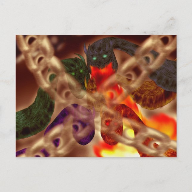 Cartão Postal Túmulo do Dragão (Frente)