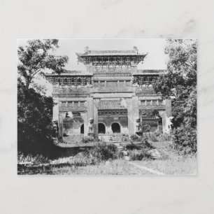 Cartão Postal Túmulo do Imperador Qing Taizong