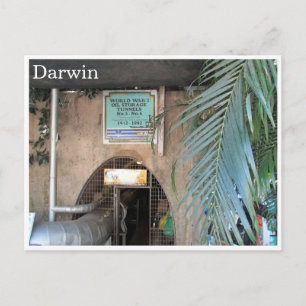 Cartão Postal túneis de petróleo darwin ww2