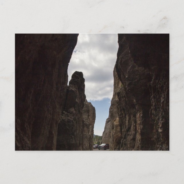 Cartão Postal Túnel Abertura, Agulha Highway, Dakota do Sul (Frente)