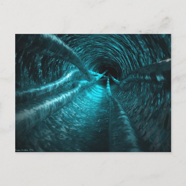 Cartão Postal Túnel de Água (Frente)