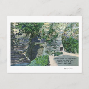 Cartão Postal Túnel de Entrada do Parque Estadual e Ponte Sentry