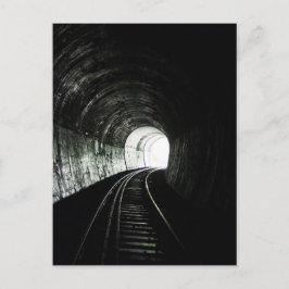 Cartão Postal Túnel de locomotiva