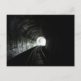 Cartão Postal Túnel de locomotiva