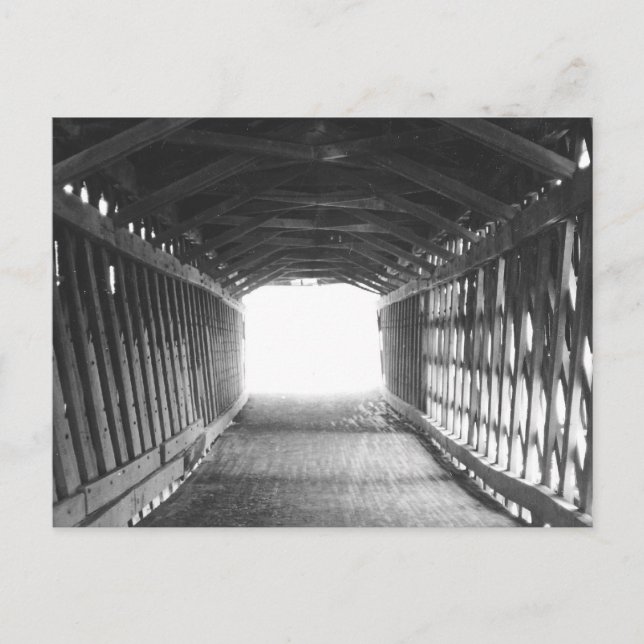 Cartão Postal Túnel de luz (Frente)