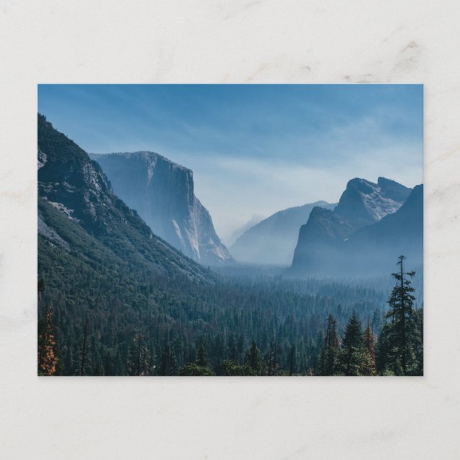 Cartão Postal Túnel de Visão de Yosemite (Frente)