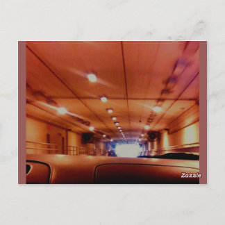 CARTÃO POSTAL TÚNEL DOURADO