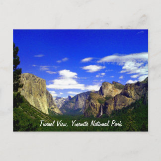 Cartão Postal Túnel View, Yosemite National Park Postcard