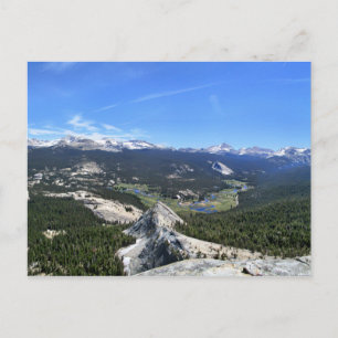 Cartão Postal Tuolumne Meadows Panorama do Fairview Dome - Yos