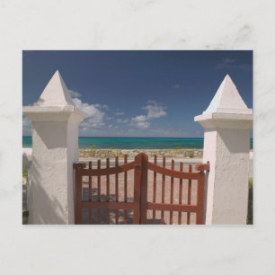 Cartão Postal Turcas e Caicos, Ilha Grand Turk, Cockburn 5