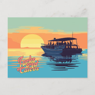 Cartão Postal Turcos e Caicos