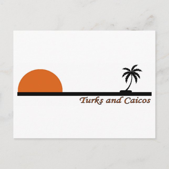 Cartão Postal Turcos e Caicos (Frente)