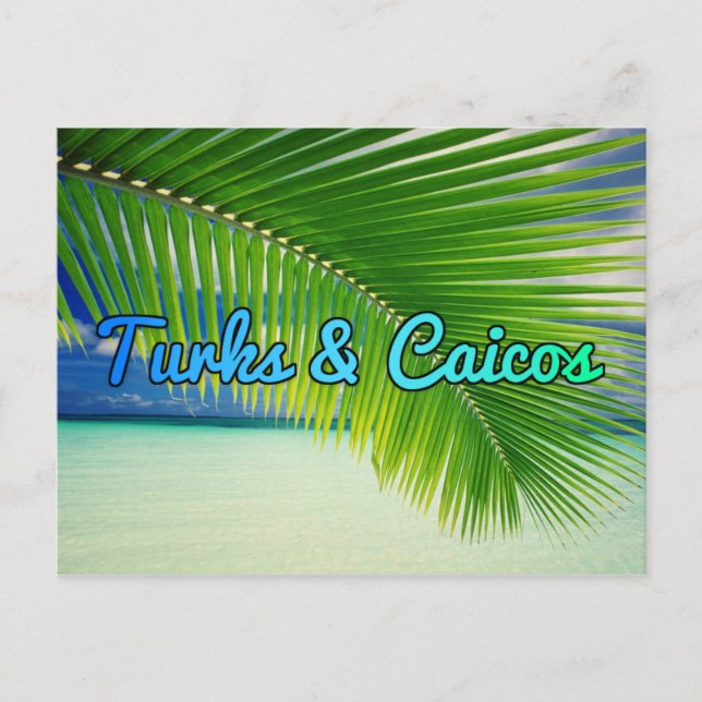 Cartão Postal Turcos e Caicos (Frente)
