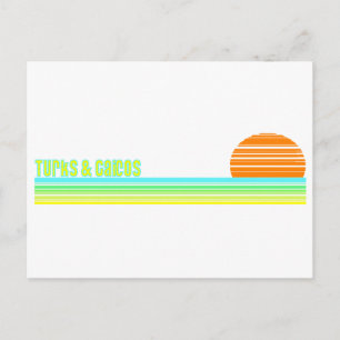 Cartão Postal Turcos e Caicos
