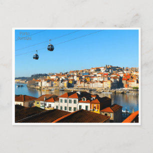 Cartão Postal Turismo de viagens vintage do Porto Portugal