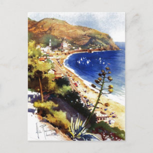 Cartão Postal Turismo Vintage Levanto Genova Itália