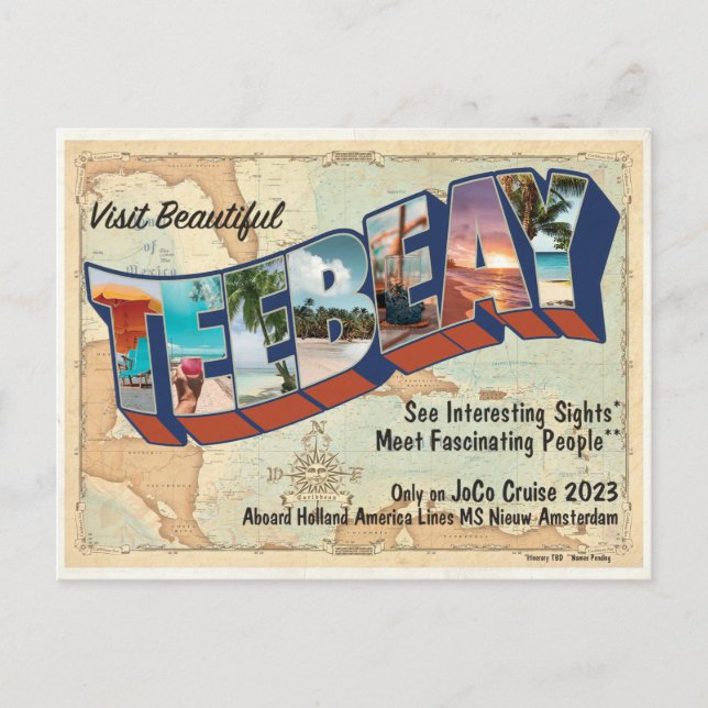 Cartão postal turístico TBA (Frente)