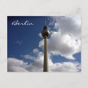 Cartão Postal turm berlin de televisão