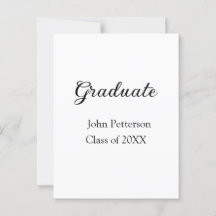 Turma de graduados de 20XX simples m minimalista