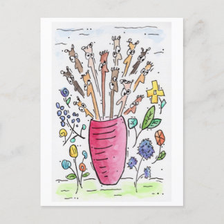 Cartão Postal "Turnabout Is Fair Play"