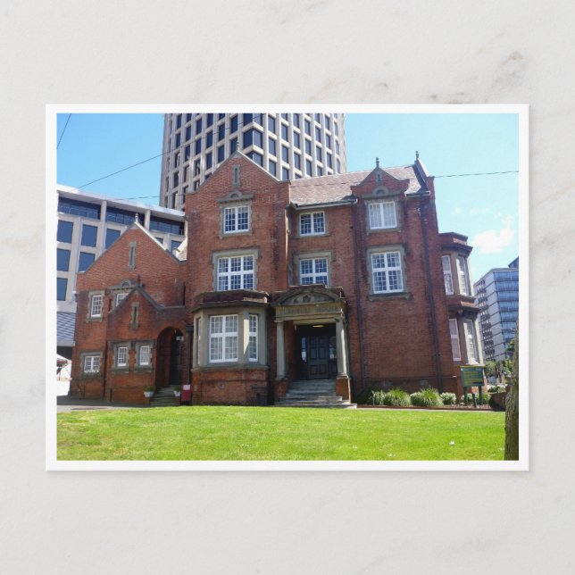 Cartão Postal Turnbull house wellington (Frente)