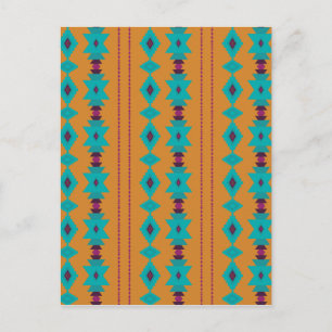 Cartão Postal Turquesa Queimada