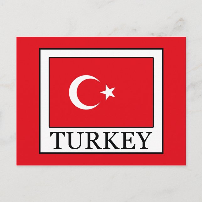 Cartão Postal Turquia (Frente)