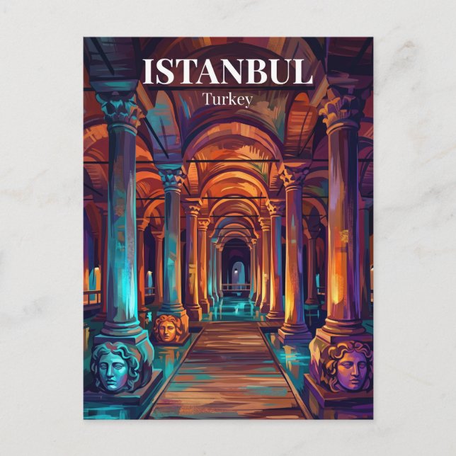 Cartão Postal Turquia (Frente)