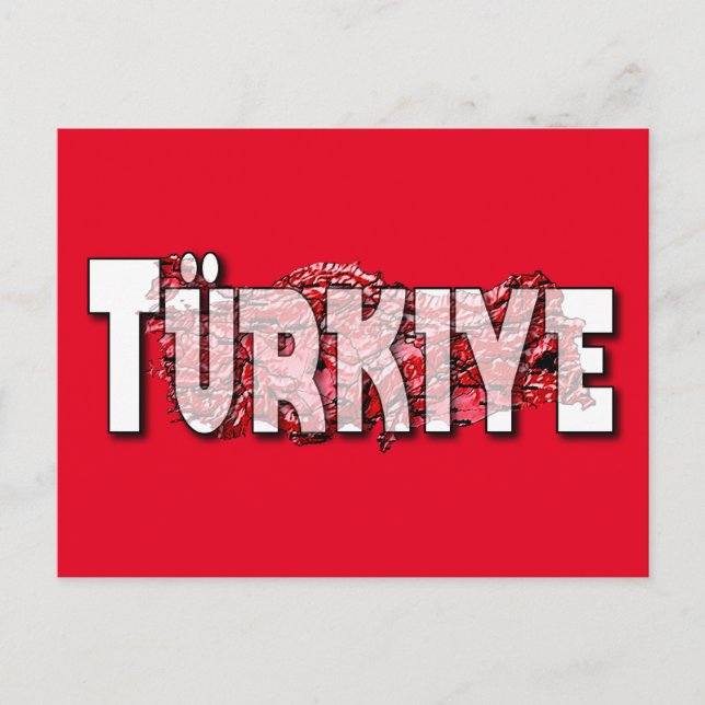Cartão Postal Turquia (Frente)
