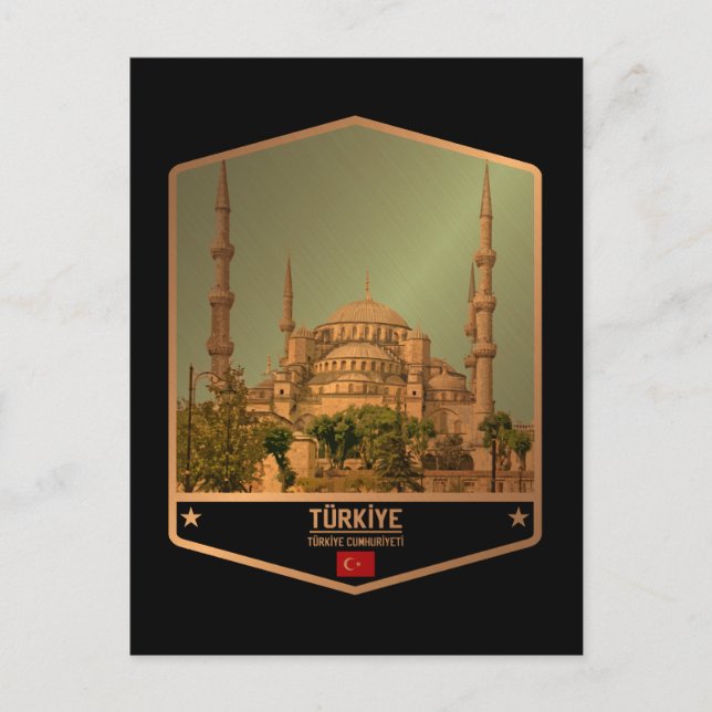 Cartão Postal Turquia (Frente)