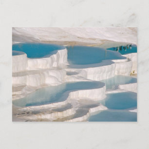 Cartão Postal Turquia, Castelo de Algodão Pamukkale).