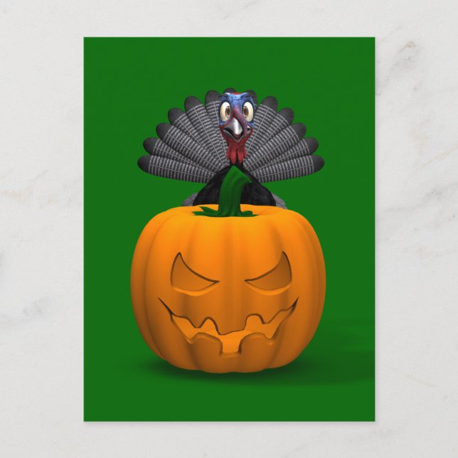 Cartão Postal Turquia E Abóbora (Frente)