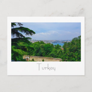 Cartão Postal Turquia Istambul Paisagem Urbana O Bósforo