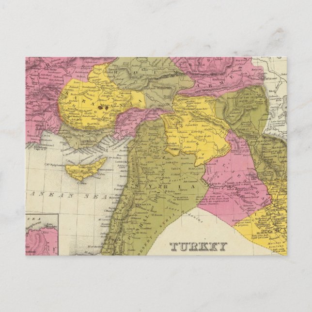 Cartão Postal Turquia na Ásia 2 (Frente)