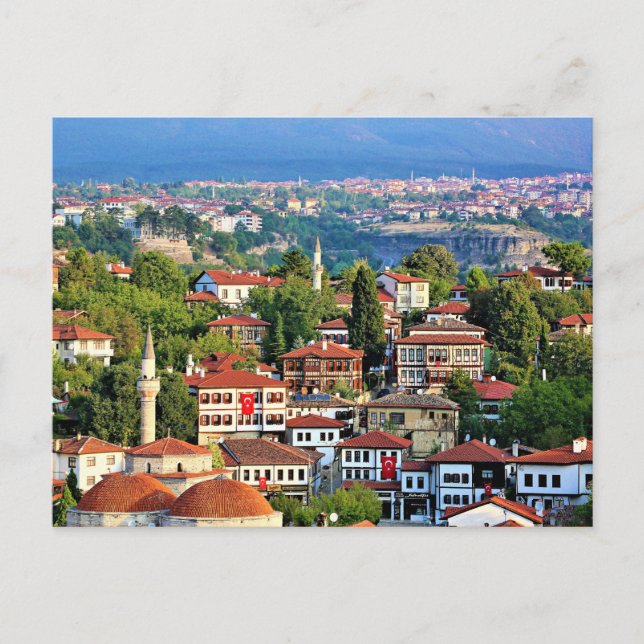 Cartão Postal Turquia, vista panorâmica (Frente)