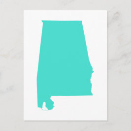 Cartão Postal Turquoise Alabama