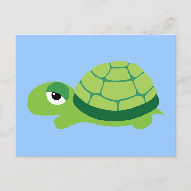 Cartão Postal turtle (Frente)