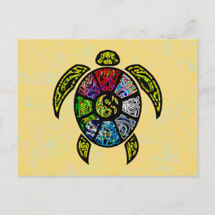 Cartão Postal Turtle Ba-Gua