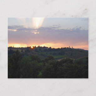 Cartão Postal TuscanSunset