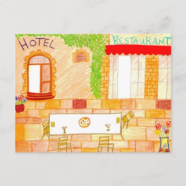 Cartão Postal Tuscany Cafe (Frente)