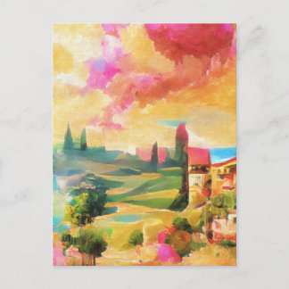 Cartão Postal Tuscany Italy Europe