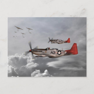 Cartão Postal Tuskegee Airmen
