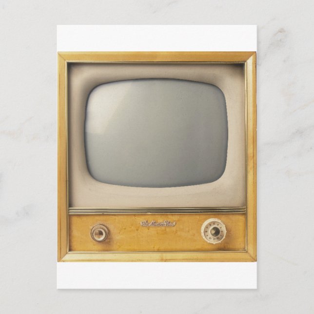 Cartão Postal TV antiga (Frente)