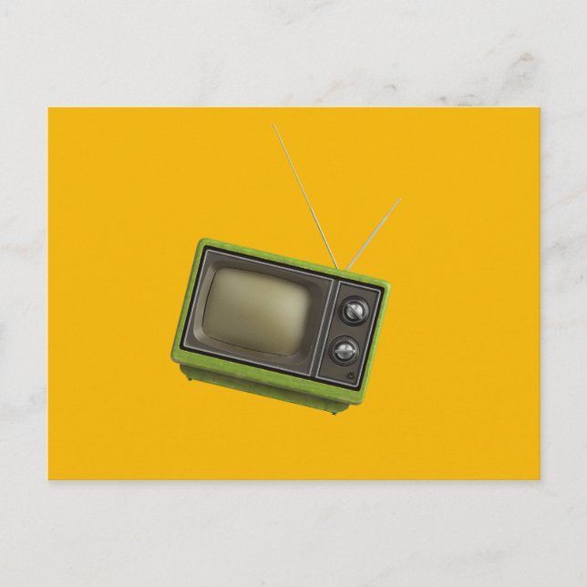 Cartão Postal TV retrô (Frente)