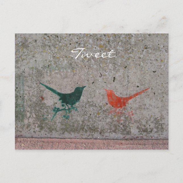 Cartão Postal Tweet (Frente)