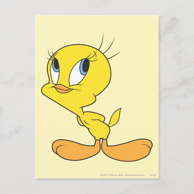 CARTÃO POSTAL TWEETY™ (Frente)