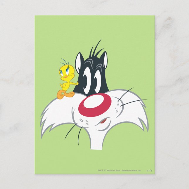 Cartão Postal TWEETY™ Em Ação 12 (Frente)