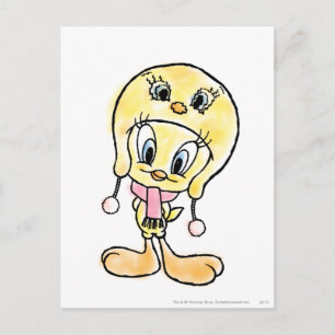 Cartão Postal Tweety Hat
