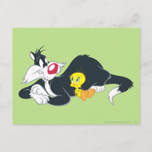 Cartão Postal Tweety In Action Pose 14